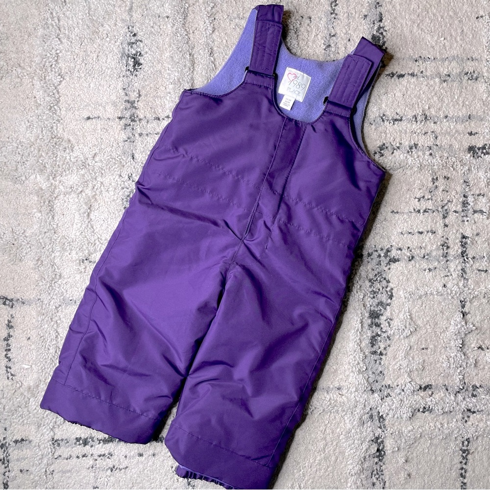 Dark Purple Snow Pants/Overalls from Children’s Place